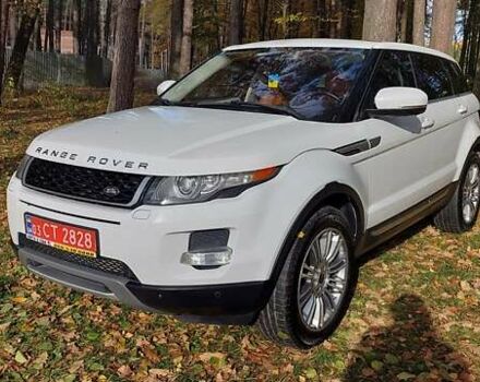 Білий Ленд Ровер Рендж Ровер Евок, об'ємом двигуна 2 л та пробігом 228 тис. км за 13300 $, фото 13 на Automoto.ua