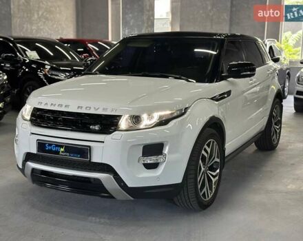 Білий Ленд Ровер Рендж Ровер Евок, об'ємом двигуна 2.18 л та пробігом 112 тис. км за 19999 $, фото 1 на Automoto.ua