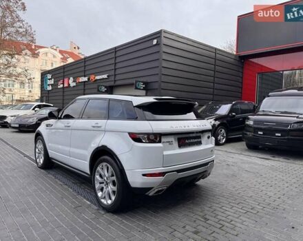 Белый Ленд Ровер Рендж Ровер Эвок, объемом двигателя 2 л и пробегом 63 тыс. км за 18900 $, фото 4 на Automoto.ua