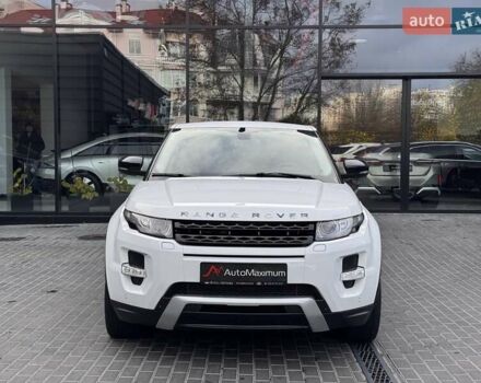 Белый Ленд Ровер Рендж Ровер Эвок, объемом двигателя 2 л и пробегом 63 тыс. км за 18900 $, фото 1 на Automoto.ua