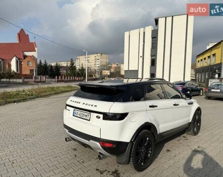 Білий Ленд Ровер Рендж Ровер Евок, об'ємом двигуна 2 л та пробігом 172 тис. км за 18200 $, фото 5 на Automoto.ua