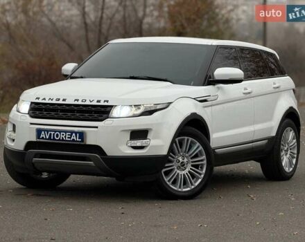 Білий Ленд Ровер Рендж Ровер Евок, об'ємом двигуна 2 л та пробігом 125 тис. км за 14800 $, фото 1 на Automoto.ua