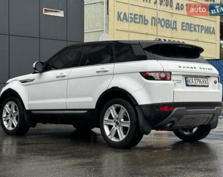 Ленд Ровер Рендж Ровер Эвок 2012 в Киеве на Automoto.ua Белый Ленд Ровер Рендж Ровер Эвок, объемом двигателя 2.18 л и пробегом 127 тыс. км за 19900 $, фото 7 на Automoto.ua