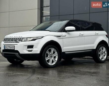Ленд Ровер Рендж Ровер Эвок 2012 в Киеве на Automoto.ua Белый Ленд Ровер Рендж Ровер Эвок, объемом двигателя 2.18 л и пробегом 127 тыс. км за 19900 $, фото 3 на Automoto.ua