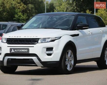 Белый Ленд Ровер Рендж Ровер Эвок, объемом двигателя 2.18 л и пробегом 176 тыс. км за 19500 $, фото 2 на Automoto.ua