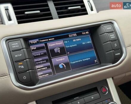 Білий Ленд Ровер Рендж Ровер Евок, об'ємом двигуна 2 л та пробігом 125 тис. км за 14800 $, фото 54 на Automoto.ua