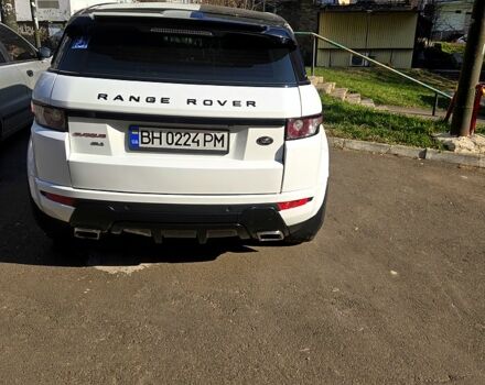 Белый Ленд Ровер Рендж Ровер Эвок, объемом двигателя 2 л и пробегом 175 тыс. км за 18999 $, фото 3 на Automoto.ua