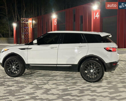 Белый Ленд Ровер Рендж Ровер Эвок, объемом двигателя 2 л и пробегом 200 тыс. км за 15500 $, фото 15 на Automoto.ua