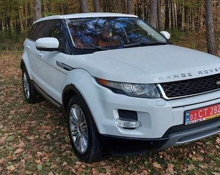 Білий Ленд Ровер Рендж Ровер Евок, об'ємом двигуна 2 л та пробігом 228 тис. км за 13300 $, фото 4 на Automoto.ua
