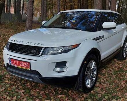Білий Ленд Ровер Рендж Ровер Евок, об'ємом двигуна 2 л та пробігом 228 тис. км за 13300 $, фото 1 на Automoto.ua