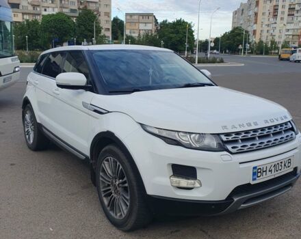 Белый Ленд Ровер Рендж Ровер Эвок, объемом двигателя 2.18 л и пробегом 142 тыс. км за 19000 $, фото 4 на Automoto.ua