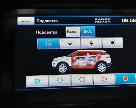 Білий Ленд Ровер Рендж Ровер Евок, об'ємом двигуна 2.18 л та пробігом 142 тис. км за 19000 $, фото 26 на Automoto.ua