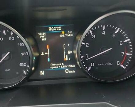 Білий Ленд Ровер Рендж Ровер Евок, об'ємом двигуна 2 л та пробігом 186 тис. км за 16900 $, фото 10 на Automoto.ua