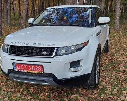 Білий Ленд Ровер Рендж Ровер Евок, об'ємом двигуна 2 л та пробігом 228 тис. км за 13300 $, фото 2 на Automoto.ua