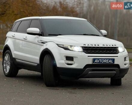 Білий Ленд Ровер Рендж Ровер Евок, об'ємом двигуна 2 л та пробігом 125 тис. км за 14800 $, фото 3 на Automoto.ua