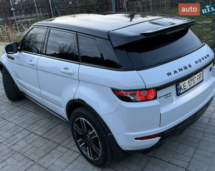 Белый Ленд Ровер Рендж Ровер Эвок, объемом двигателя 2.18 л и пробегом 193 тыс. км за 19500 $, фото 4 на Automoto.ua