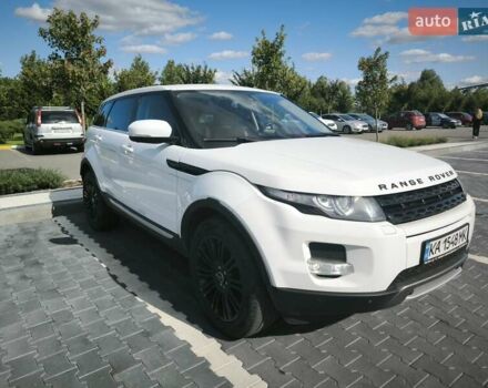 Ленд Ровер Рендж Ровер Евок 2012 у Києві на Automoto.ua Білий Ленд Ровер Рендж Ровер Евок, об'ємом двигуна 2 л та пробігом 155 тис. км за 15750 $, фото 1 на Automoto.ua