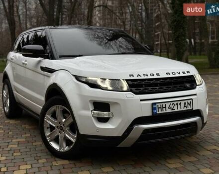 Білий Ленд Ровер Рендж Ровер Евок, об'ємом двигуна 2 л та пробігом 104 тис. км за 17950 $, фото 10 на Automoto.ua