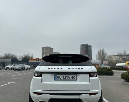 Белый Ленд Ровер Рендж Ровер Эвок, объемом двигателя 2.2 л и пробегом 190 тыс. км за 19800 $, фото 4 на Automoto.ua