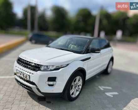 Білий Ленд Ровер Рендж Ровер Евок, об'ємом двигуна 2.18 л та пробігом 123 тис. км за 24400 $, фото 1 на Automoto.ua