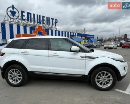Білий Ленд Ровер Рендж Ровер Евок, об'ємом двигуна 2.18 л та пробігом 190 тис. км за 16500 $, фото 2 на Automoto.ua