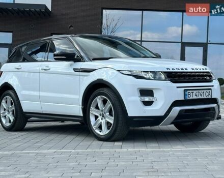 Белый Ленд Ровер Рендж Ровер Эвок, объемом двигателя 2.2 л и пробегом 158 тыс. км за 16500 $, фото 3 на Automoto.ua