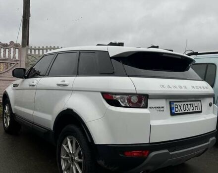Білий Ленд Ровер Рендж Ровер Евок, об'ємом двигуна 2.18 л та пробігом 256 тис. км за 15500 $, фото 2 на Automoto.ua