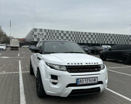Белый Ленд Ровер Рендж Ровер Эвок, объемом двигателя 2.2 л и пробегом 190 тыс. км за 19800 $, фото 1 на Automoto.ua