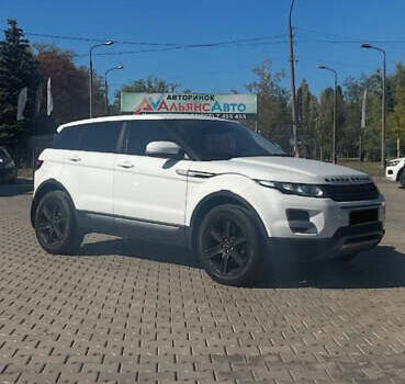 Білий Ленд Ровер Рендж Ровер Евок, об'ємом двигуна 2 л та пробігом 210 тис. км за 13500 $, фото 1 на Automoto.ua