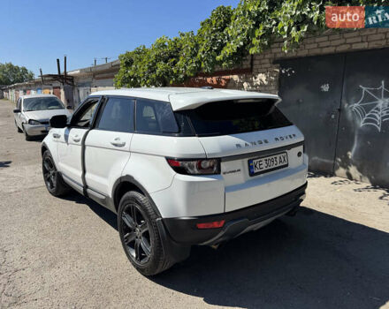 Білий Ленд Ровер Рендж Ровер Евок, об'ємом двигуна 2 л та пробігом 210 тис. км за 13500 $, фото 12 на Automoto.ua