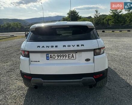 Ленд Ровер Рендж Ровер Эвок 2013 в Иршава на Automoto.ua Белый Ленд Ровер Рендж Ровер Эвок, объемом двигателя 2 л и пробегом 240 тыс. км за 15500 $, фото 18 на Automoto.ua