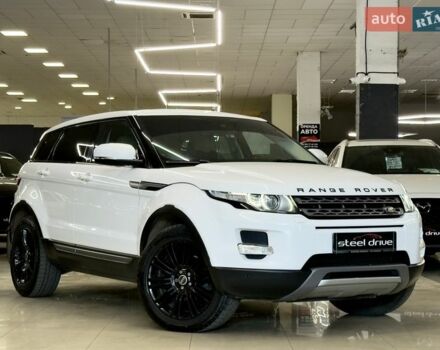 Белый Ленд Ровер Рендж Ровер Эвок, объемом двигателя 2.18 л и пробегом 155 тыс. км за 19399 $, фото 5 на Automoto.ua