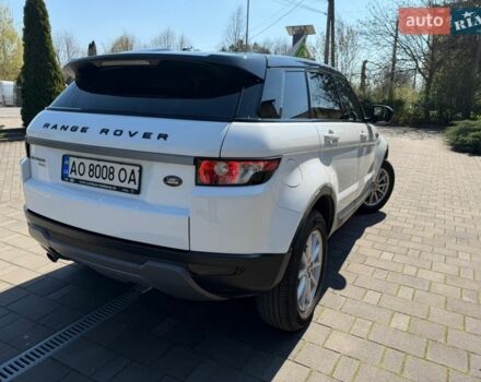 Білий Ленд Ровер Рендж Ровер Евок, об'ємом двигуна 2.18 л та пробігом 187 тис. км за 18200 $, фото 22 на Automoto.ua