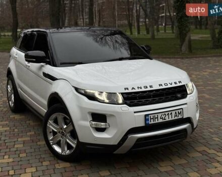 Білий Ленд Ровер Рендж Ровер Евок, об'ємом двигуна 2 л та пробігом 104 тис. км за 17950 $, фото 1 на Automoto.ua