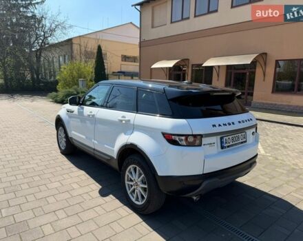 Білий Ленд Ровер Рендж Ровер Евок, об'ємом двигуна 2.18 л та пробігом 187 тис. км за 18200 $, фото 4 на Automoto.ua