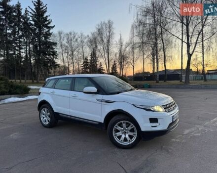 Белый Ленд Ровер Рендж Ровер Эвок, объемом двигателя 2.18 л и пробегом 77 тыс. км за 18500 $, фото 4 на Automoto.ua