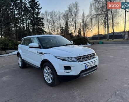 Белый Ленд Ровер Рендж Ровер Эвок, объемом двигателя 2.18 л и пробегом 77 тыс. км за 18500 $, фото 7 на Automoto.ua