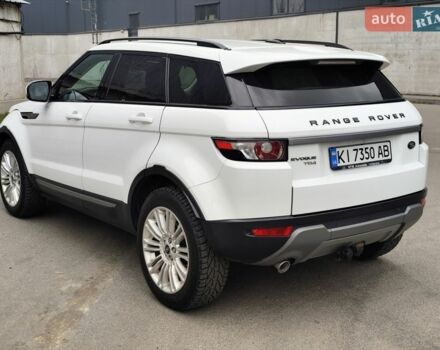 Белый Ленд Ровер Рендж Ровер Эвок, объемом двигателя 2.2 л и пробегом 207 тыс. км за 16500 $, фото 4 на Automoto.ua