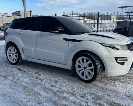 Білий Ленд Ровер Рендж Ровер Евок, об'ємом двигуна 2.18 л та пробігом 208 тис. км за 19500 $, фото 4 на Automoto.ua