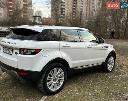 Білий Ленд Ровер Рендж Ровер Евок, об'ємом двигуна 2 л та пробігом 89 тис. км за 19500 $, фото 6 на Automoto.ua