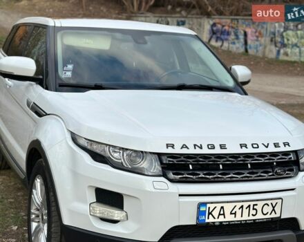 Білий Ленд Ровер Рендж Ровер Евок, об'ємом двигуна 2 л та пробігом 89 тис. км за 19500 $, фото 2 на Automoto.ua