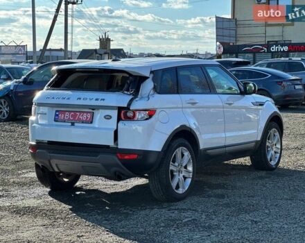 Білий Ленд Ровер Рендж Ровер Евок, об'ємом двигуна 2 л та пробігом 186 тис. км за 10500 $, фото 6 на Automoto.ua