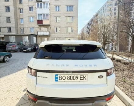 Білий Ленд Ровер Рендж Ровер Евок, об'ємом двигуна 2 л та пробігом 199 тис. км за 15500 $, фото 1 на Automoto.ua