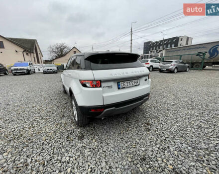 Белый Ленд Ровер Рендж Ровер Эвок, объемом двигателя 2.18 л и пробегом 276 тыс. км за 16300 $, фото 3 на Automoto.ua