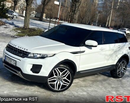 Білий Ленд Ровер Рендж Ровер Евок, об'ємом двигуна 2.2 л та пробігом 22300 тис. км за 16300 $, фото 1 на Automoto.ua
