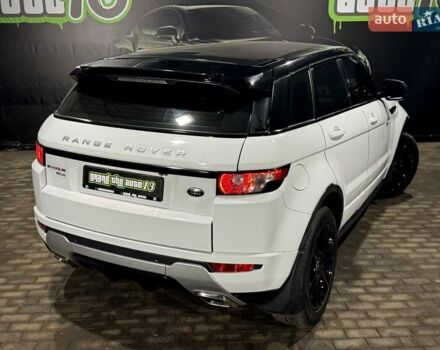 Белый Ленд Ровер Рендж Ровер Эвок, объемом двигателя 2.18 л и пробегом 72 тыс. км за 18999 $, фото 10 на Automoto.ua