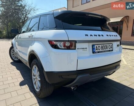 Білий Ленд Ровер Рендж Ровер Евок, об'ємом двигуна 2.18 л та пробігом 187 тис. км за 18200 $, фото 17 на Automoto.ua