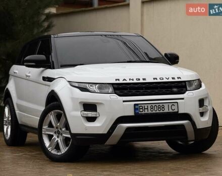Белый Ленд Ровер Рендж Ровер Эвок, объемом двигателя 2 л и пробегом 104 тыс. км за 18900 $, фото 1 на Automoto.ua