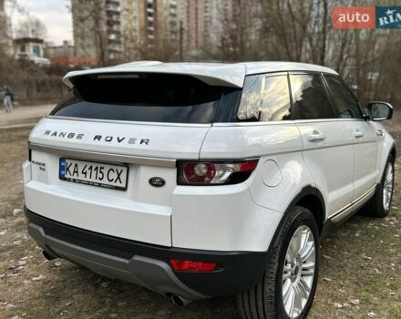 Білий Ленд Ровер Рендж Ровер Евок, об'ємом двигуна 2 л та пробігом 89 тис. км за 19500 $, фото 8 на Automoto.ua
