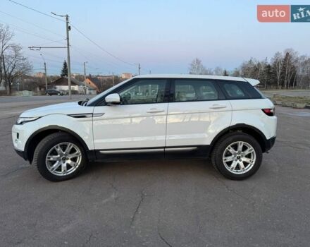 Белый Ленд Ровер Рендж Ровер Эвок, объемом двигателя 2.18 л и пробегом 77 тыс. км за 18500 $, фото 3 на Automoto.ua